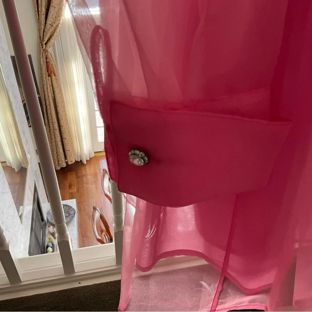 Vintage Fushia Dress - Picture 4 of 6